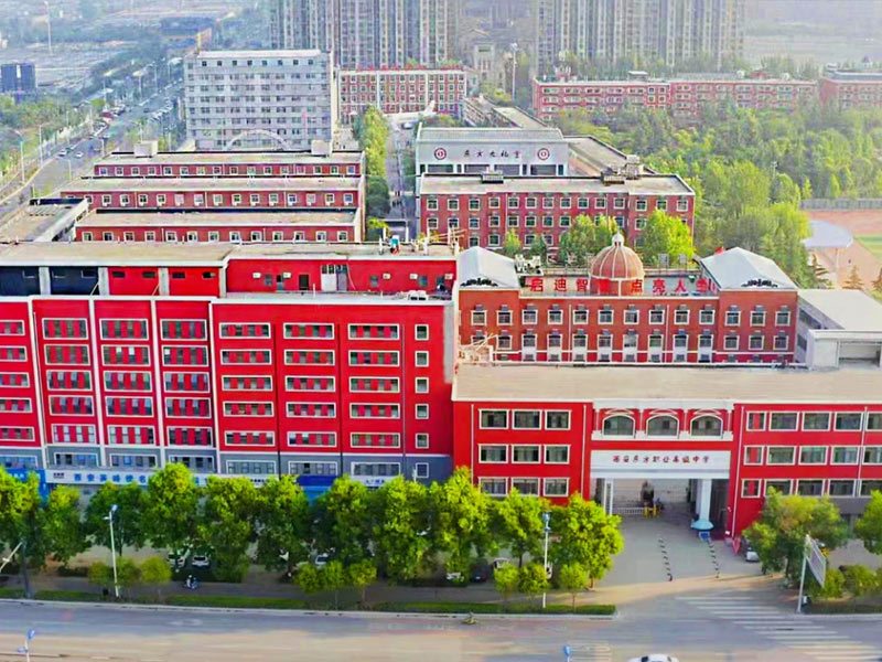旬邑校园鸟瞰图
